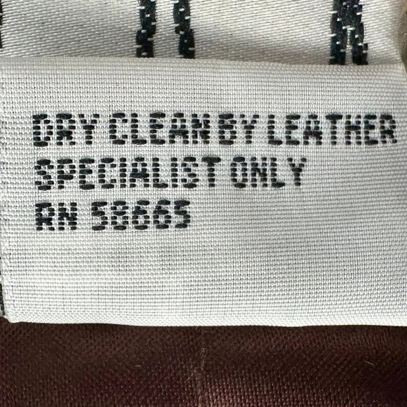 VTG Chocolate Brown Suede Jacket Hooded Leather Parka Oversized Sz S BB Dakota - Picture 14 of 14